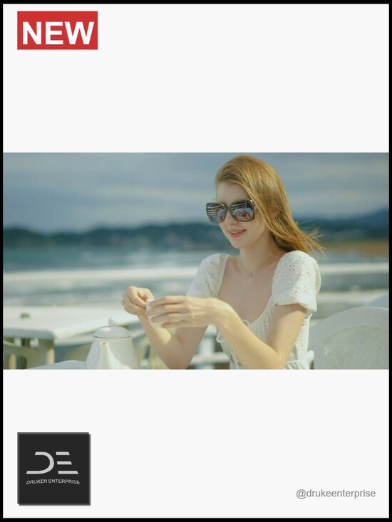 Oversized Square Cat Eye Butterfly Hybrid Fashion Sunglasses with UV400 main image 6